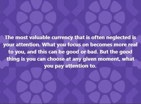 Attention is currency.