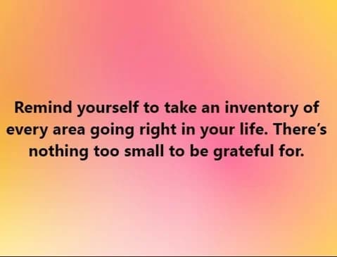 Nothing too small.